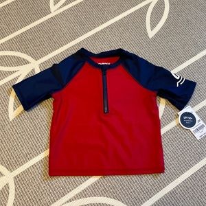 NWT Oshkosh swim shirt 12M